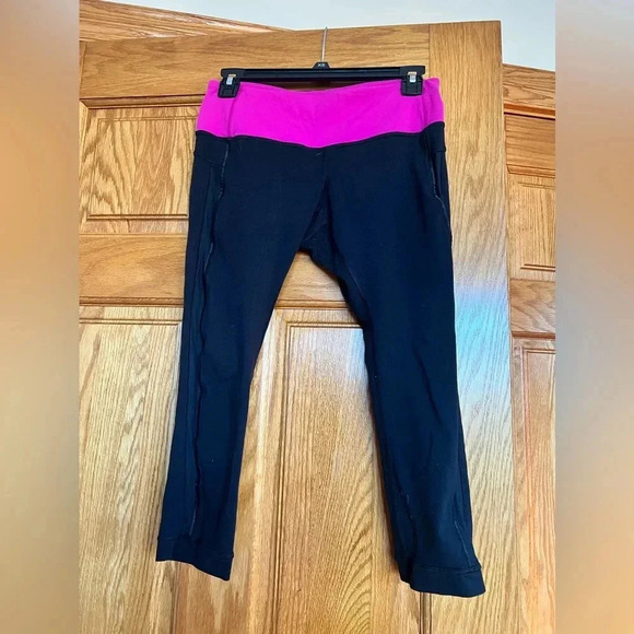 Lululemon - Run Excel Cropped Leggings - Picture 2 of 7